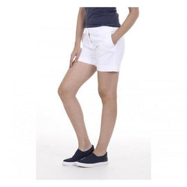 White 42 EUR - 6 US Fred Perry Womens Shorts 31502637 3400