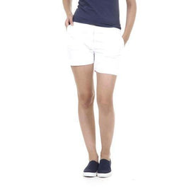 White 42 EUR - 6 US Fred Perry Womens Shorts 31502637 3400