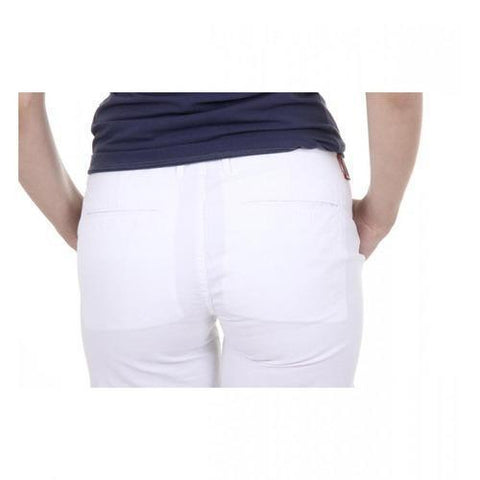 White 30 US - 40 EUR Fred Perry Womens Shorts 31502641 3400