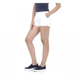 White 42 EUR - 6 US Fred Perry Womens Shorts 31512075 9100