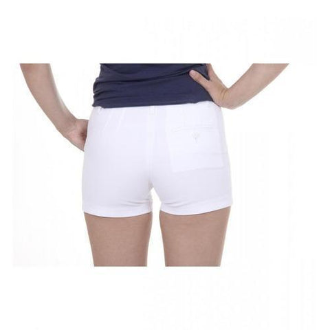White 44 EUR - 8 US Fred Perry Womens Shorts 31512075 9100