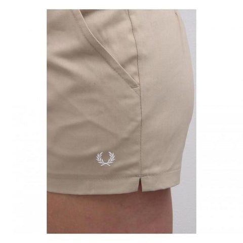 Beige 42 EUR - 6 US Fred Perry Womens Shorts 31512075 0242