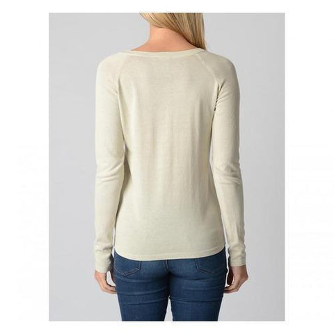 Beige L Fred Perry Womens Sweater 31432013 7001