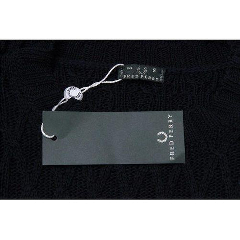 Dark Blue S Fred Perry Womens Sweater 31412281 9608