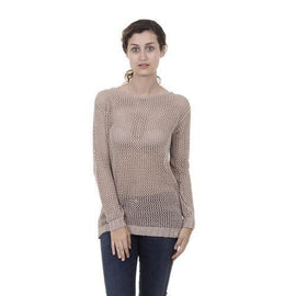 Brown L Fred Perry Womens Sweater 31412280 7071