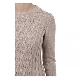 Brown S Fred Perry Womens Sweater 31412281 7071