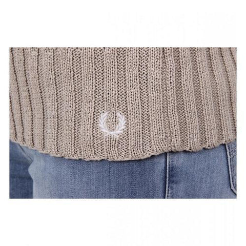 Brown M Fred Perry Womens Sweater 31412281 7071