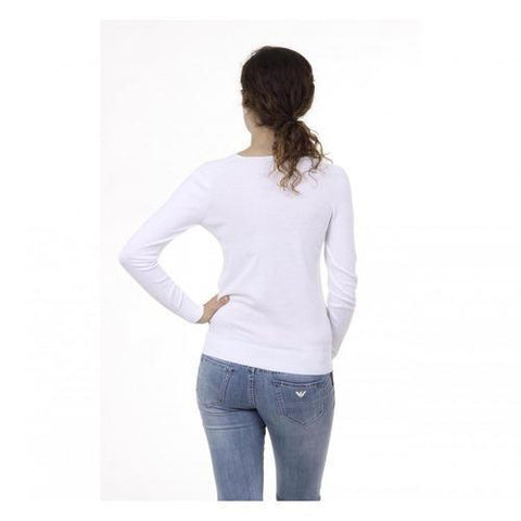 White S Fred Perry Womens Sweater 31420005 9100