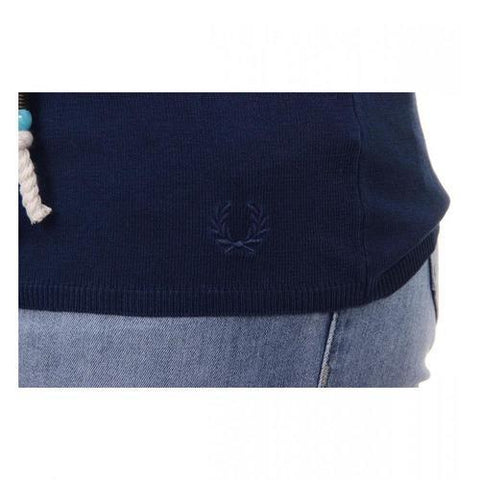 Dark Blue S Fred Perry Womens Sweater 31432016 0707