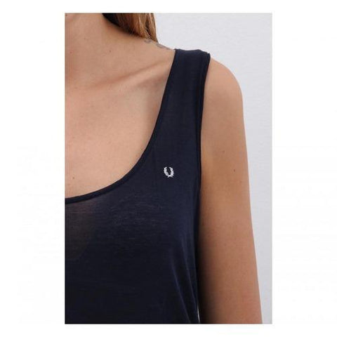 Dark Blue S Fred Perry Womens Top 31022165 9608