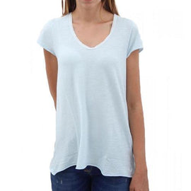 Light Blue L Fred Perry Womens T-Shirt 31052004 0163