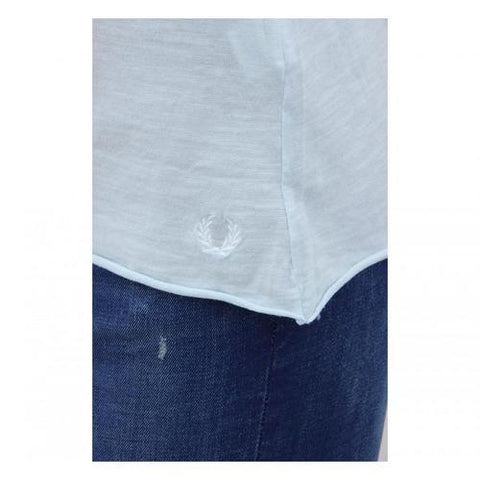 Light Blue XL Fred Perry Womens T-Shirt 31052004 0163