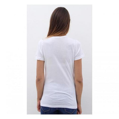 White S Fred Perry Womens T-Shirt 31042066 9100