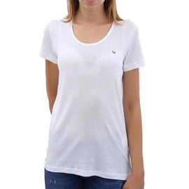 White S Fred Perry Womens T-Shirt 31042066 9100