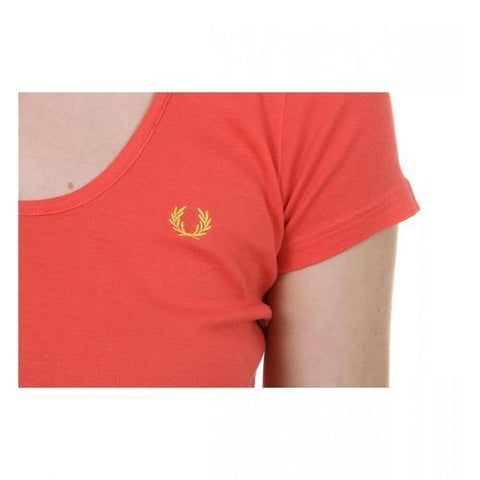 Red S Fred Perry Womens T-Shirt 31042032 0899