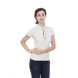 Beige L Fred Perry Womens Polo 31162299 0040