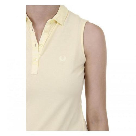 Yellow S Fred Perry Womens Polo 31162354 0759