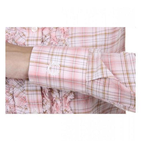 Checked M Fred Perry Womens Shirt 31213141 0031