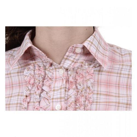 Checked L Fred Perry Womens Shirt 31213141 0031