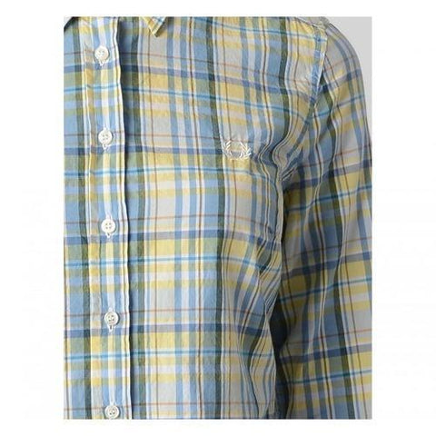 Checked L Fred Perry Womens Shirt 31213143 0033