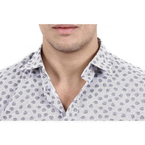 White XS Diesel Mens Shirt 00SGAH 0PAGQ 100
