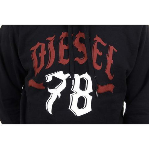Black XS Diesel Mens Sweater 00SDFX 1RHQI 900