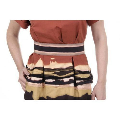 Multicolor 40 EUR - 4 US Bottega Veneta Womens Dress 365126 VZDE3 8383