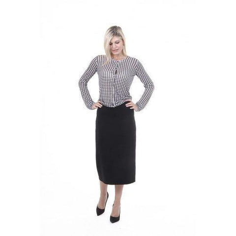 Black 42 EUR - 6 US Bottega Veneta Womens Skirt 324760 VAQ30 1000