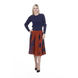 Multicolor 44 EUR - 8 US Bottega Veneta Womens Skirt 387033 VZLI0 7522
