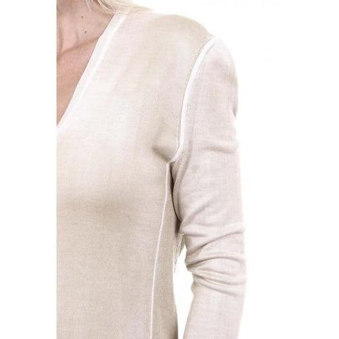Beige 44 EUR - 8 US Bottega Veneta Womens Sweater 367808 VZDX0 7306