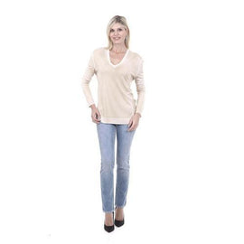 Beige 44 EUR - 8 US Bottega Veneta Womens Sweater 367808 VZDX0 7306