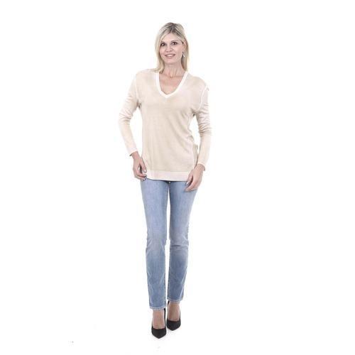 Beige 44 EUR - 8 US Bottega Veneta Womens Sweater 367808 VZDX0 7306