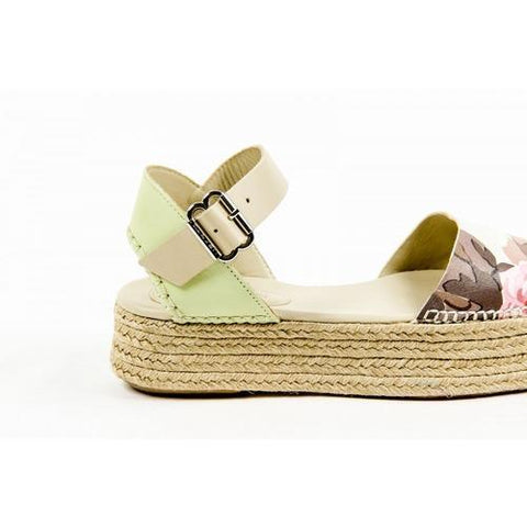 Multicolor 37 EUR - 7 US Carven Womens Espadrille Sandal ESPADRILLE 125 SABLE