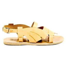 Beige 36 EUR - 6 US Carven Womens Flat Sandal SANDALE BASSE 115 NATUREL
