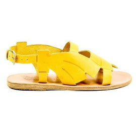 Yellow 37 EUR - 7 US Carven Womens Flat Sandal SANDALE BASSE 222 BANANE