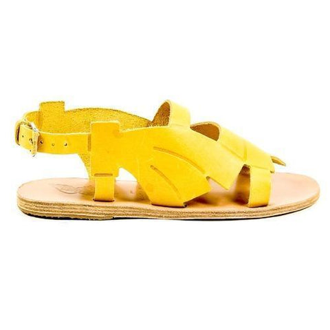 Yellow 37 EUR - 7 US Carven Womens Flat Sandal SANDALE BASSE 222 BANANE