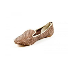 Brown 37 EUR - 7 US Dragon Diffusion Womens Ballerina SLIPPER BROWN ANT WHITE