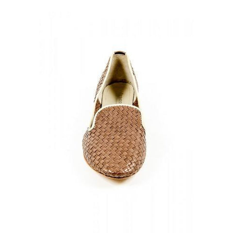 Brown 37 EUR - 7 US Dragon Diffusion Womens Ballerina SLIPPER BROWN ANT WHITE