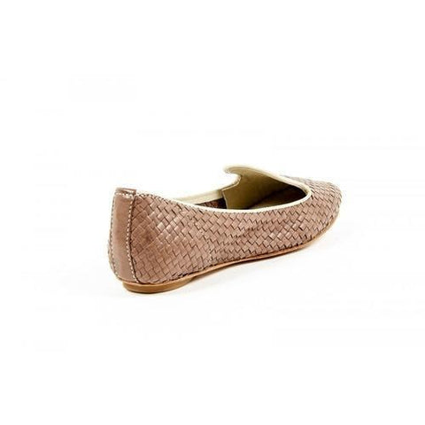 Brown 37 EUR - 7 US Dragon Diffusion Womens Ballerina SLIPPER BROWN ANT WHITE