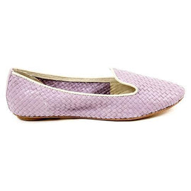 Lilac 37 EUR - 7 US Dragon Diffusion Womens Ballerina SLIPPER LAVENDER ANT WHITE
