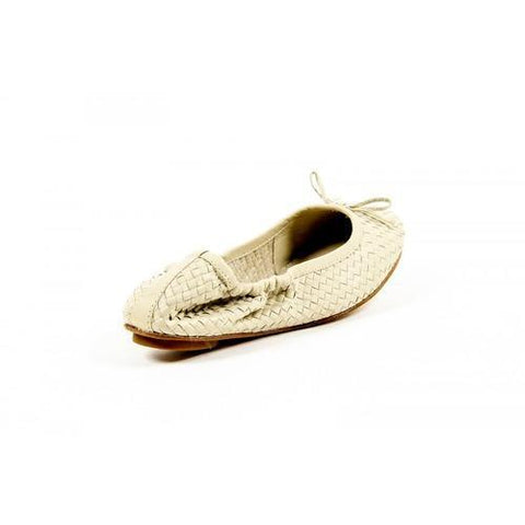 Beige 36 EUR - 6 US Dragon Diffusion Womens Ballerina CAPRI ANT WHITE