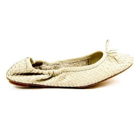 Beige 36 EUR - 6 US Dragon Diffusion Womens Ballerina CAPRI ANT WHITE