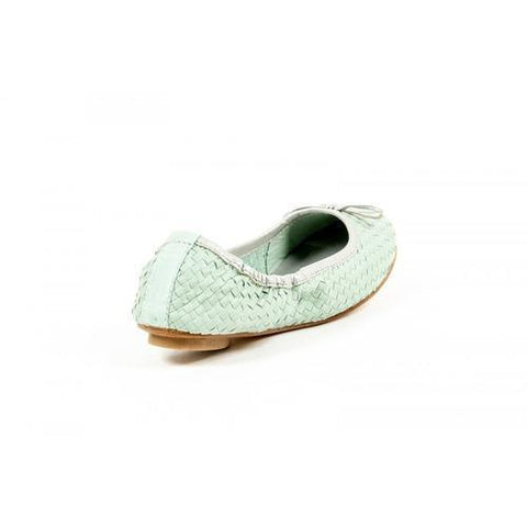 Green 36 EUR - 6 US Dragon Diffusion Womens Ballerina CAPRI MET NEPTUNE SILVER