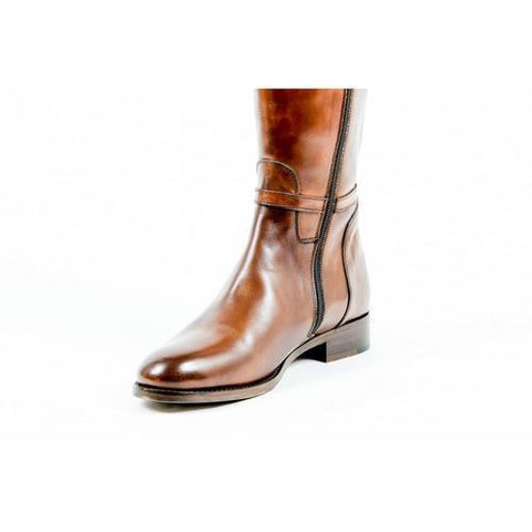 Brown 39 EUR - 9 US Kiton Womens High Boot D34801 4H5103 LUX CAFFE