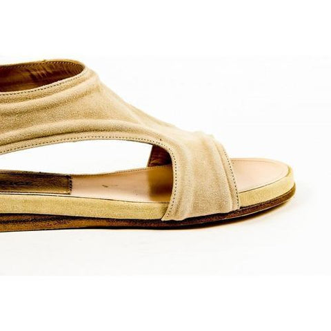 Beige 36 EUR - 6 US Parrice Womens Ankle Strap Sandal PS15S4 NUDE