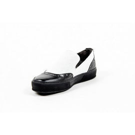 Multicolor 37 EUR - 7 US Robert Clergerie Paris Womens Slip On Sneaker TILO02 V LISSE NOIR V L PERFO BLANCO