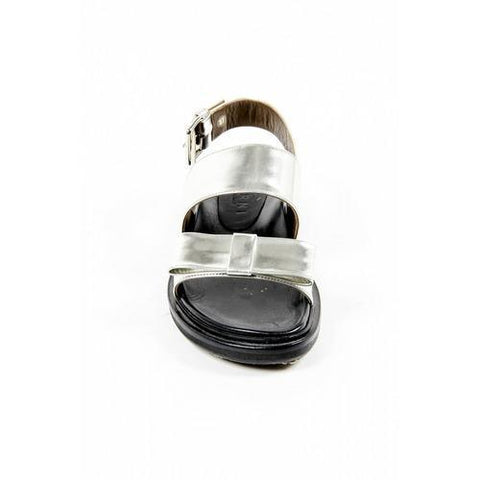 Silver 37 EUR - 7 US Marni Womens Flat Sandal FBMSQ15G01 LV431 00N20 SILVER