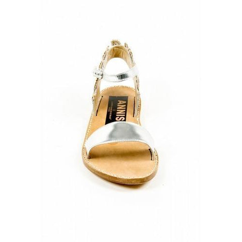 Multicolor 38 EUR - 8 US Golden Goose Womens Ankle Strap Flat Sandal G24D297 A1