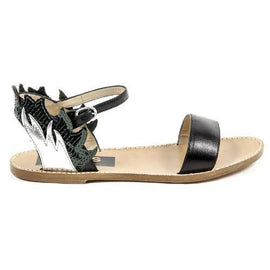 Multicolor 38 EUR - 8 US Golden Goose Womens Ankle Strap Flat Sandal G24D297 A3