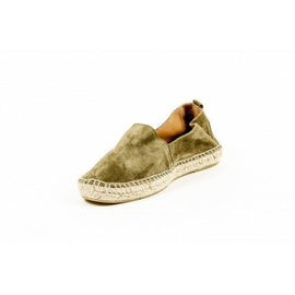 Green 42 EUR - 9 US Sun Z Mens Espadrille PAULO SUEDE OLIVE
